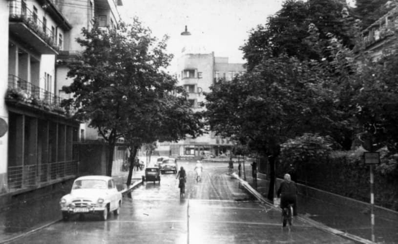 Winterova ulica Street. Hotel Eden.