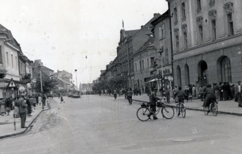 Pouličný ruch.