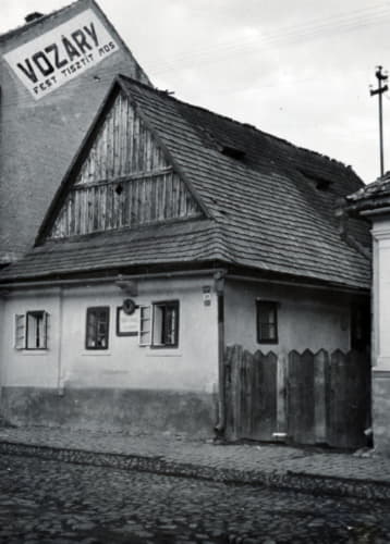 Rodný dom Michala Tompa.