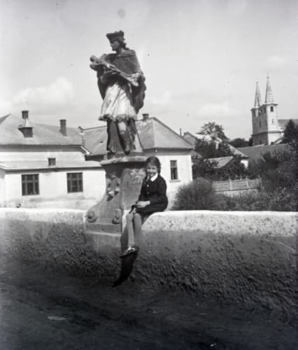 Statue of St. John of Nepomuk.