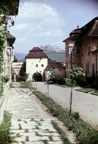 Spišská Kapitula. Dolná (východná) brána.