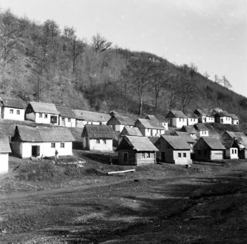Rómska osada.