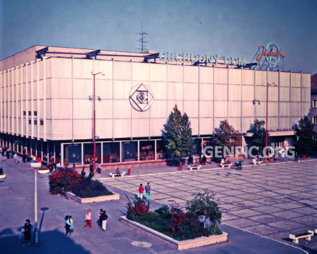 Shopping center Jednota.