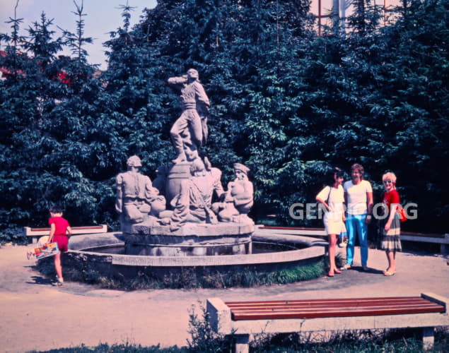 Jánošiková fontána.