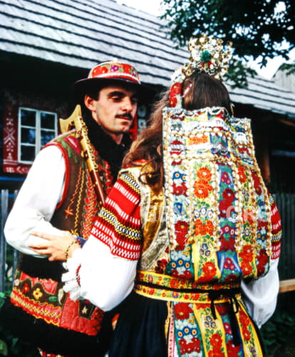 Goral folk costume.