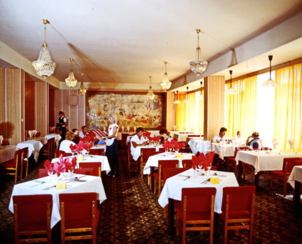 Hotel Dunaj - reštaurácia.