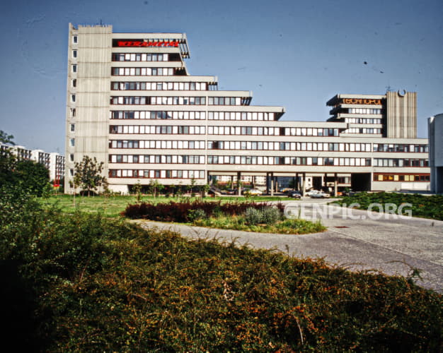 Buildings of Technopol and Kerametal companies.