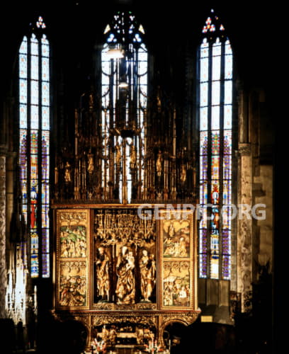 Basilica of Saint James, Levoca - Altar of Master Paul.