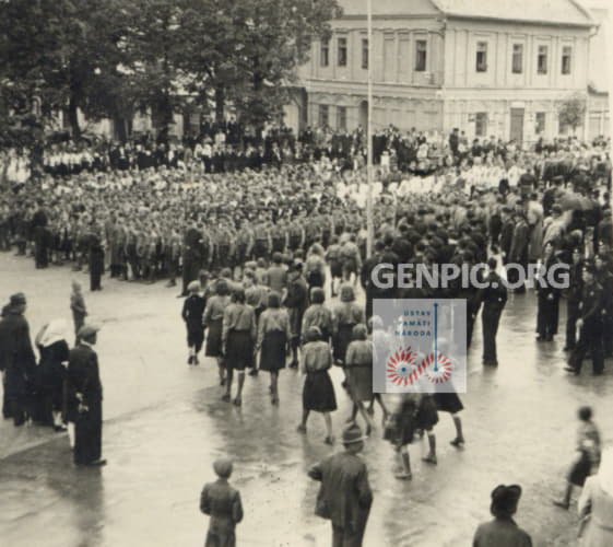 Hlinkova garda - slávnostné zhromaždenie.