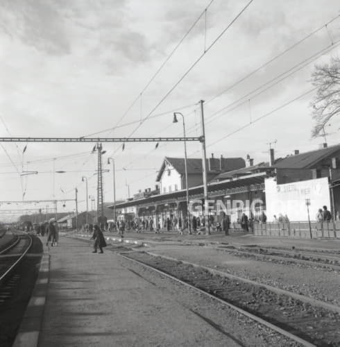 Old railway station.