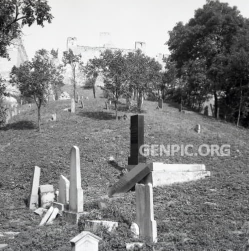 Židovský cintorín.