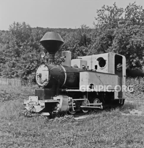 Narrow gauge steam locomotive "REPUBLIKA" (Bretfield and Danek) from 1919.