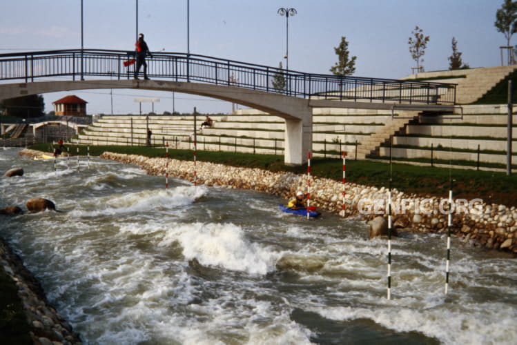 Areál vodných športov Čuňovo - Divoká voda.